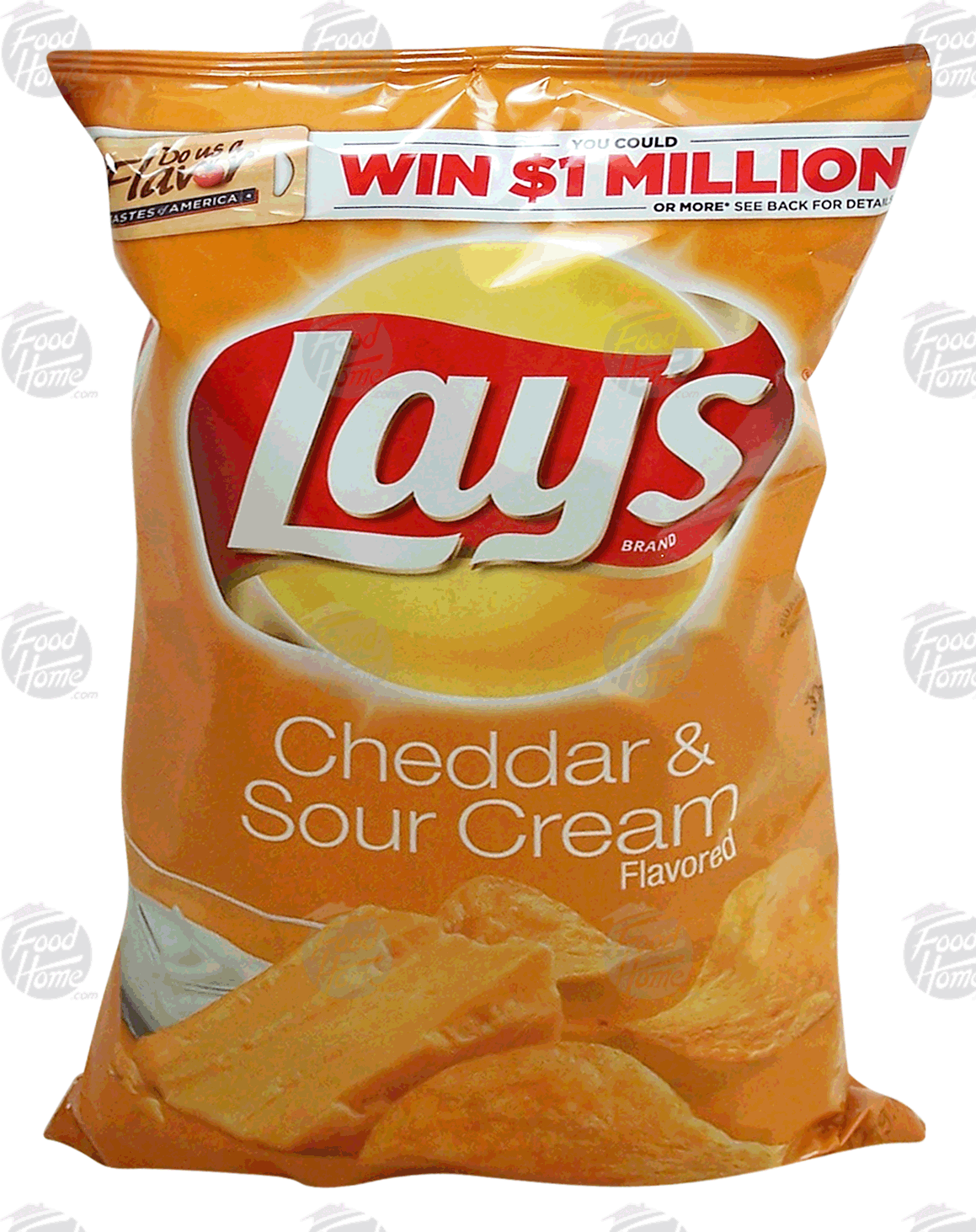 Lay's  cheddar & sour cream flavored potato chips Full-Size Picture